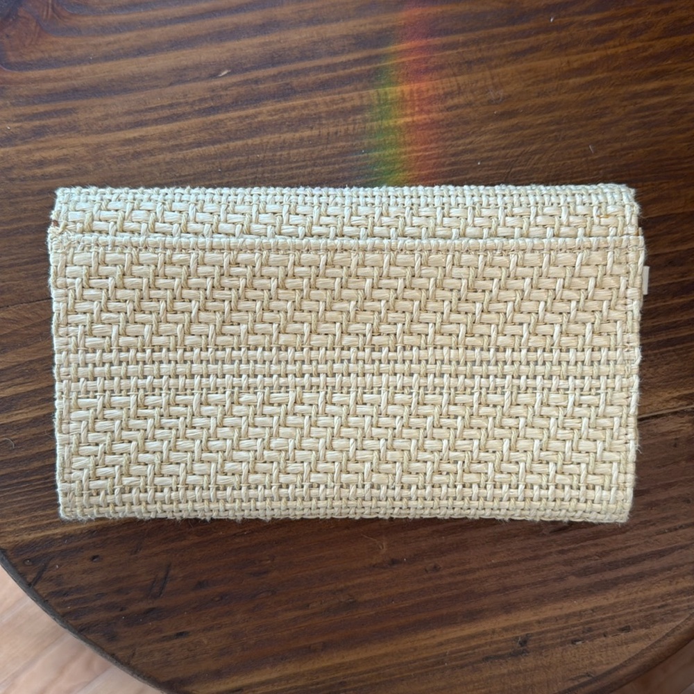 Etienne Aigner Woven Clutch New - Picture 3 of 9